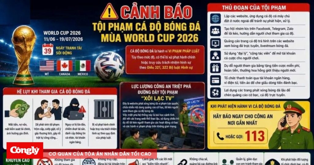 cảnh báo cá độ